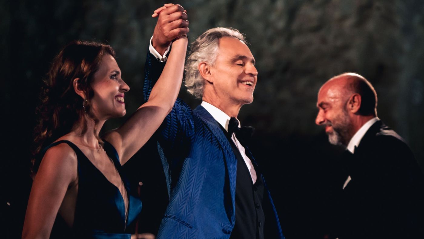 Andrea bocelli a taormina