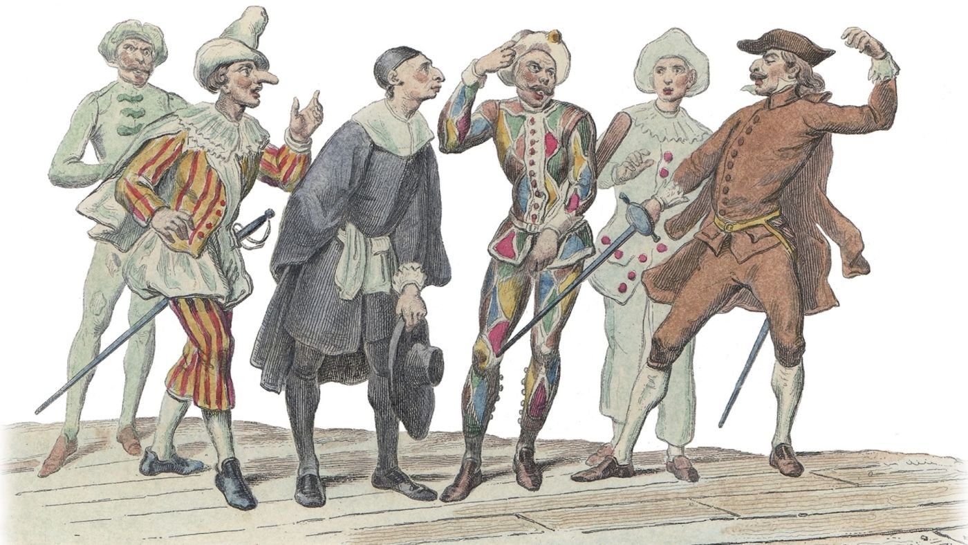 la commedia dell'arte all'Edinburgh Fringe