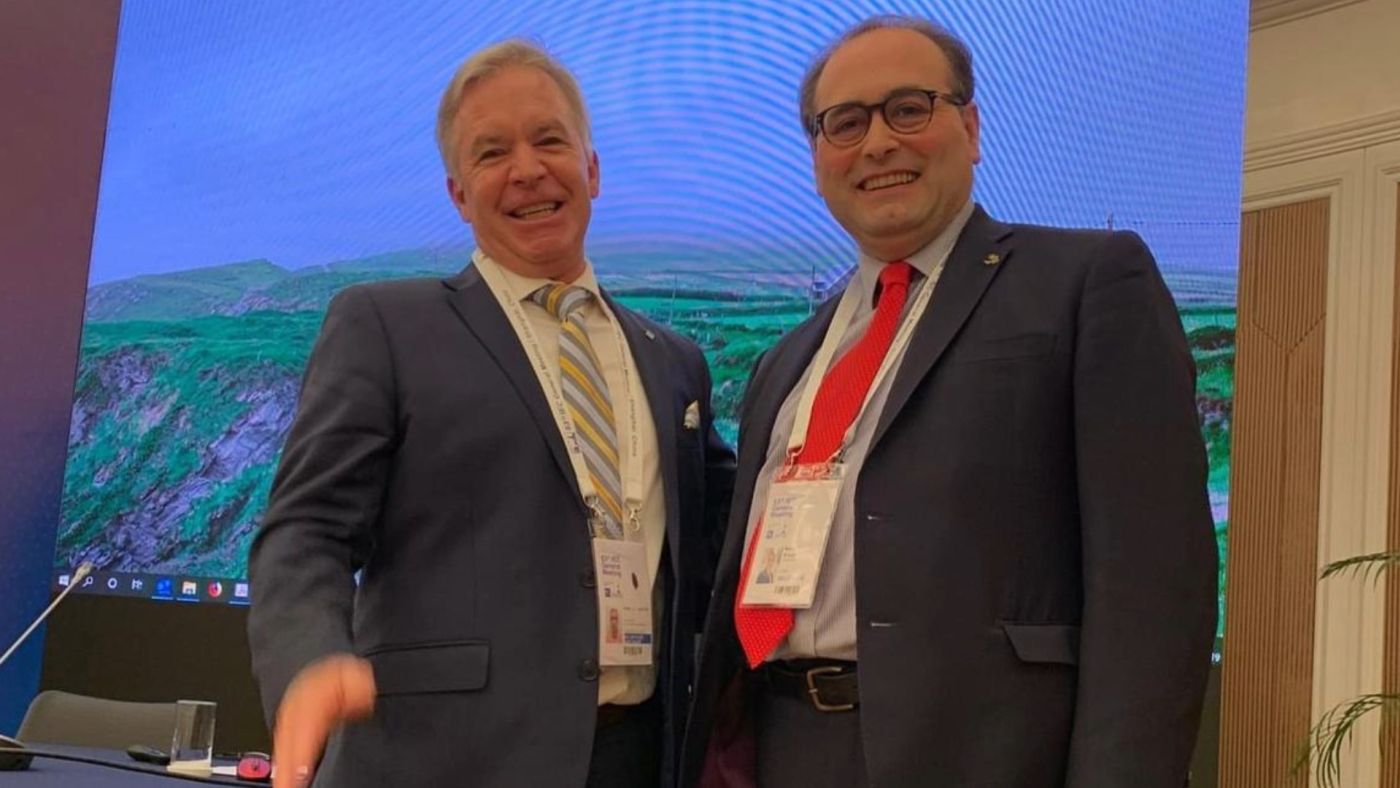 Maurizio bragagni al general meeting dell'IEC