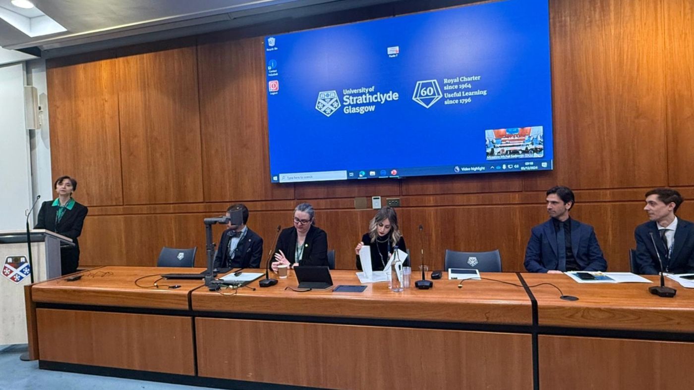 il simposio internazionale sul patrimonio culturale a Glasgow