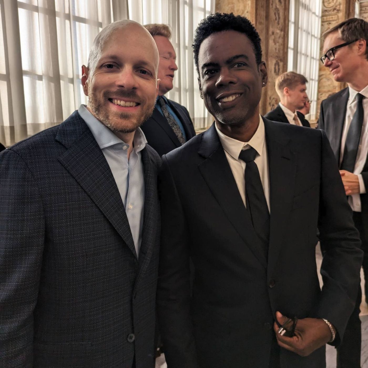 luca cupani e Chris rock