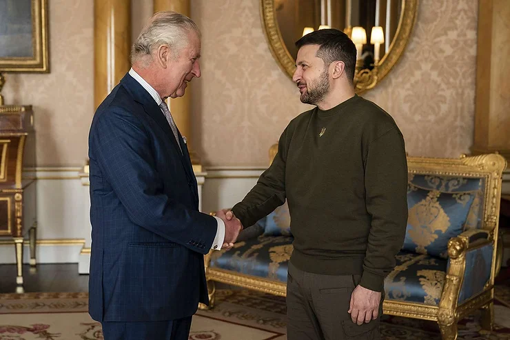 carlo III zelensky buckingham palace