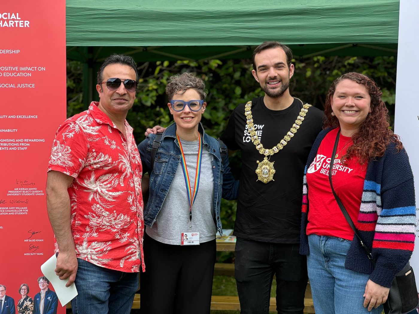 queens university belfast console lord mayor
