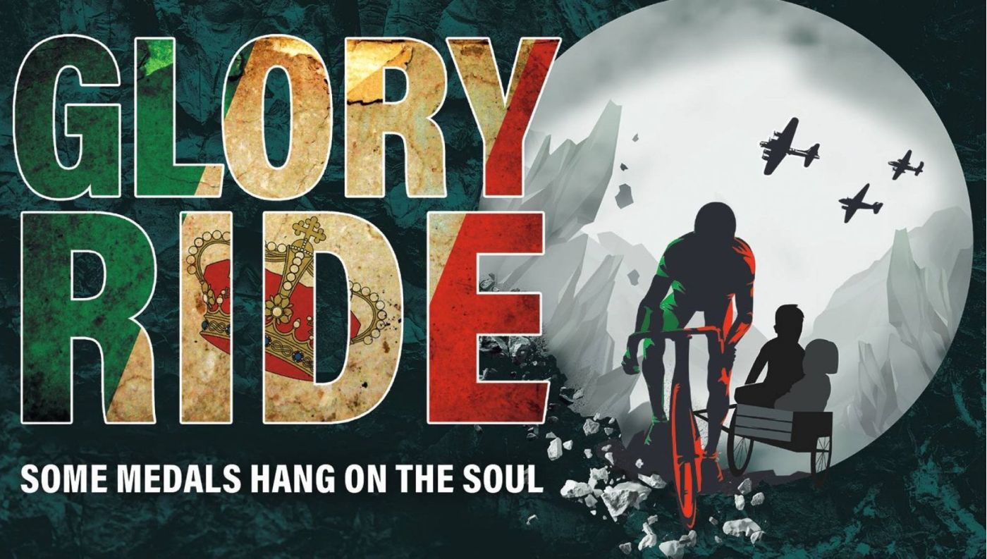locandina musical glory ride gino bartali