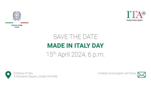 giornata nazionale del made in Italy a Londra