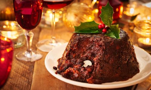 origini christmas pudding