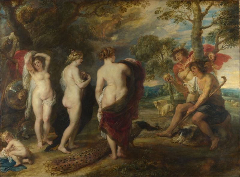 il giudizio di Paride Rubens