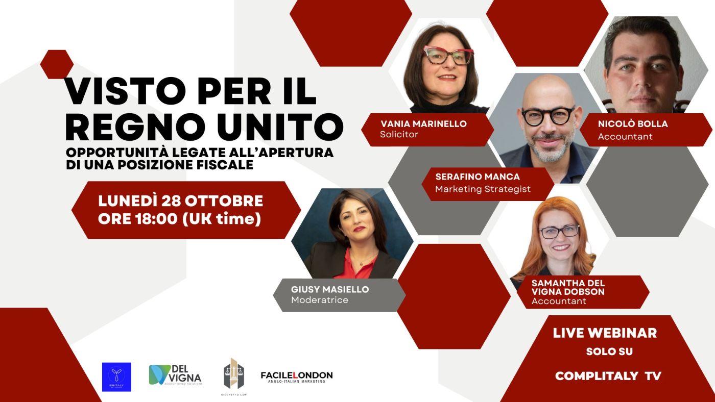 il webinar sul visto per il Regno Unito