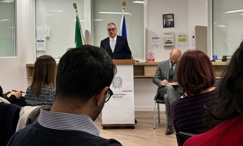 incontro associazioni al consolato di manchester