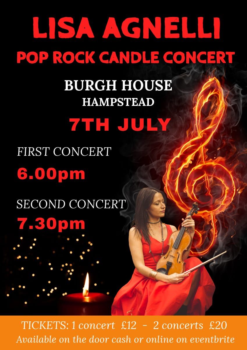 locandina concerto lisa agnelli burgh house Londra