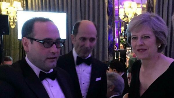 Maurizio Bragagni e Theresa May