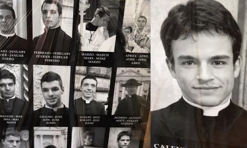 il calendario romano con i preti sexy