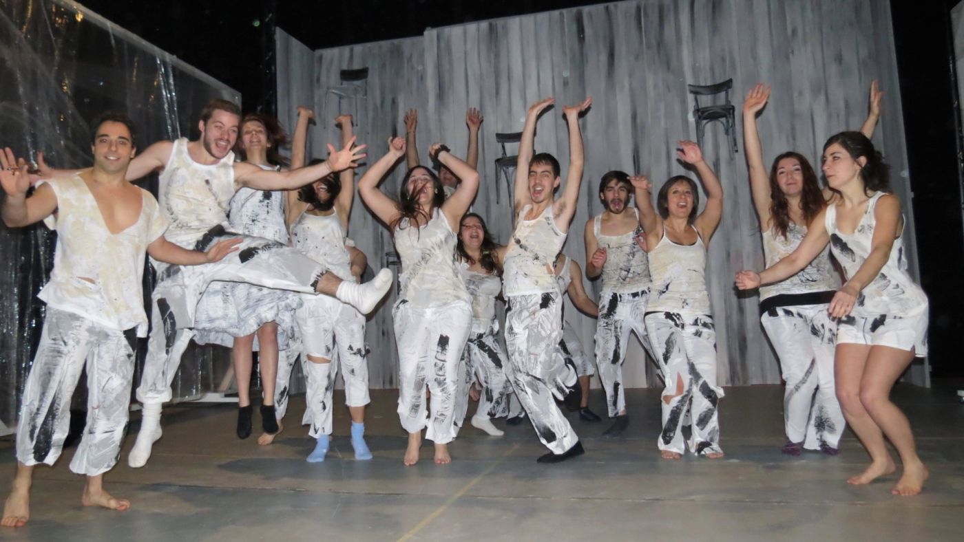 manuele. orgese con un workshop con teatrozeta a londra