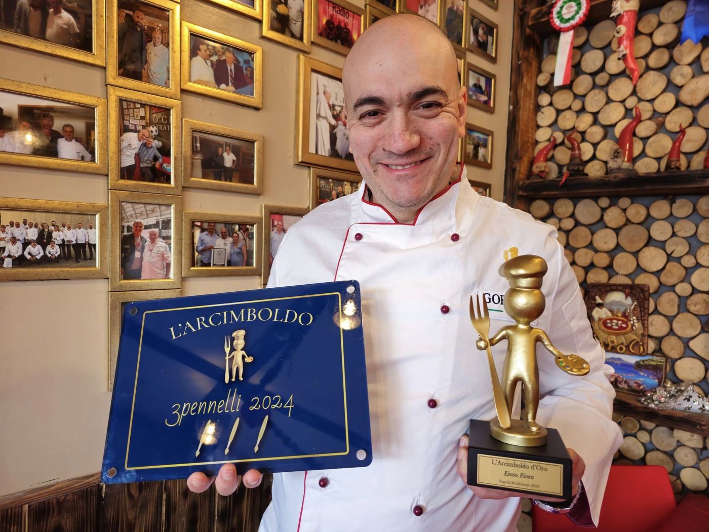 Enzo fiore arcimboldo d'oro