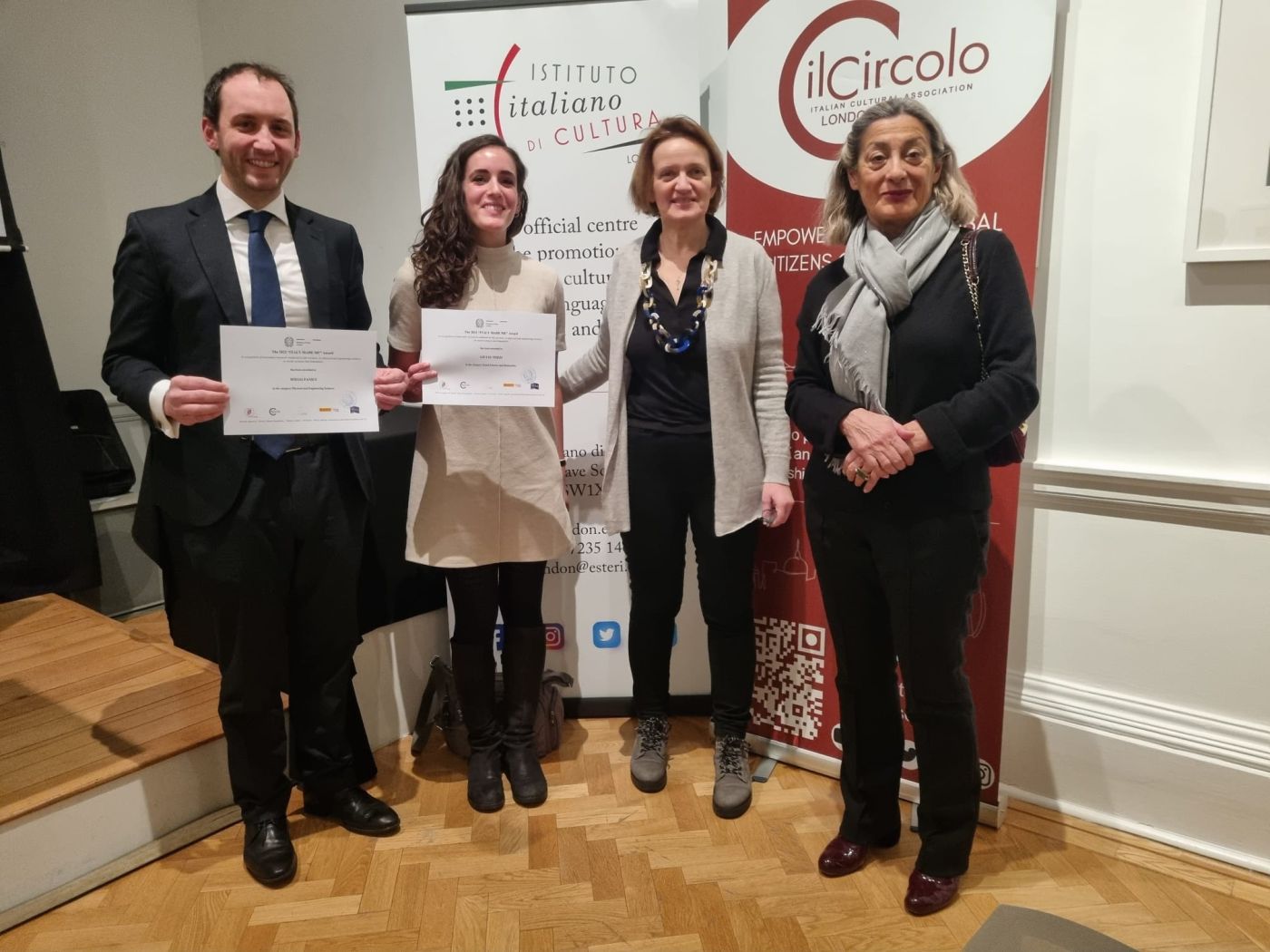 Italy Made Me 2022 Circolo Science Award 21-22 vincitori