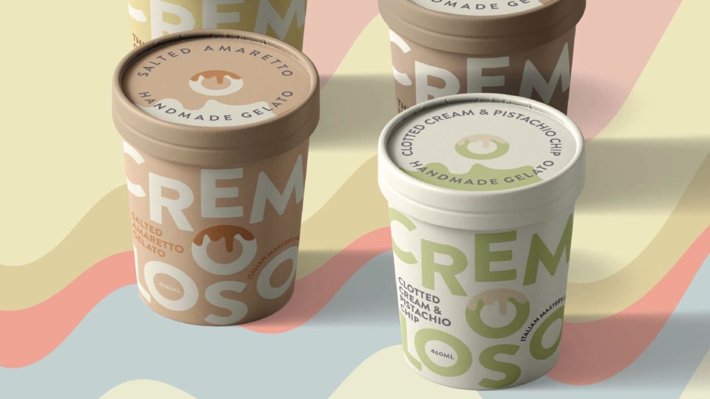 cremoloso gelato all'ife di Londra