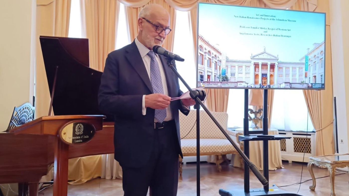 notte di rinascimento all'ambasciata di londra