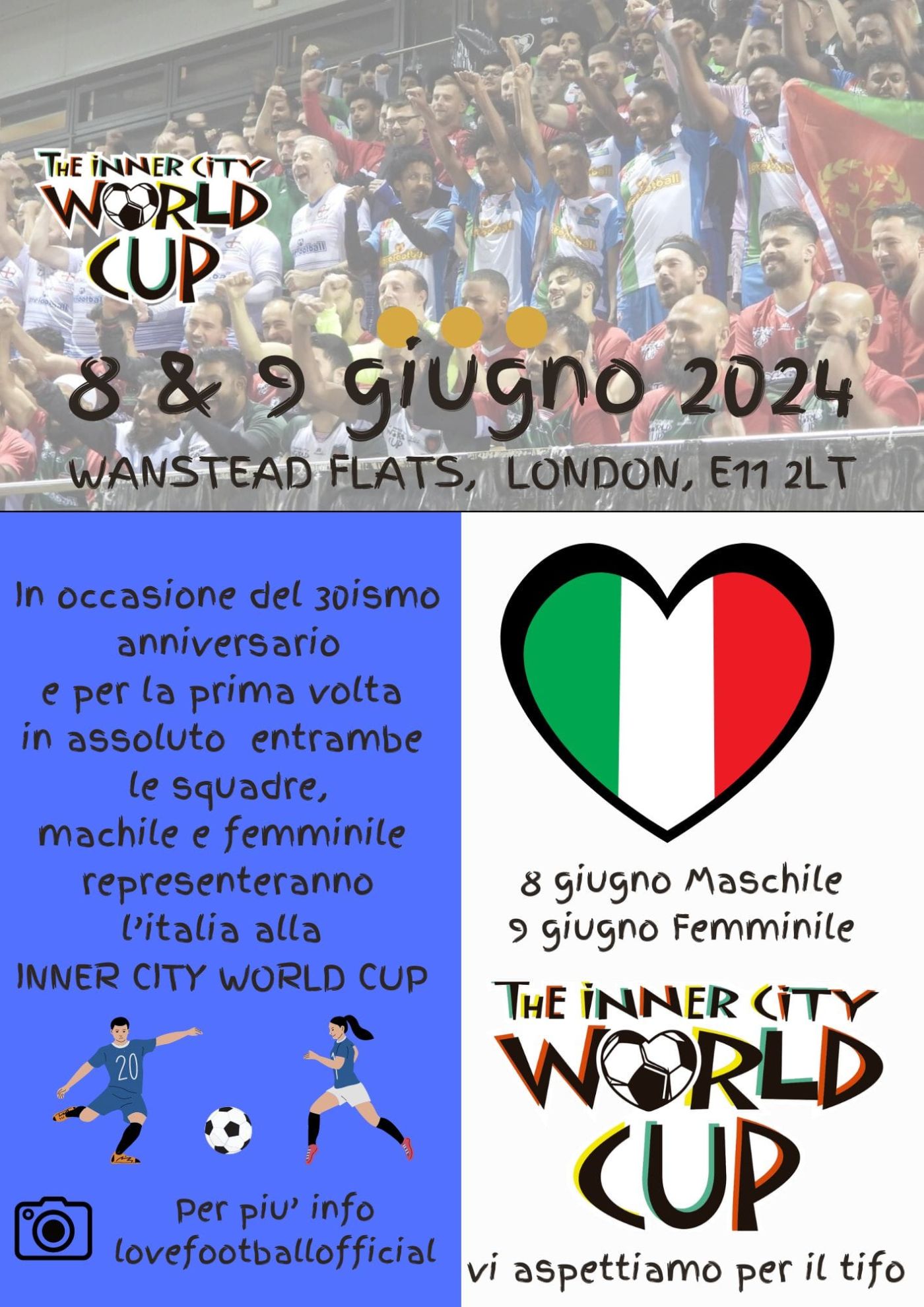 locandine italia inner city World Cup Londra
