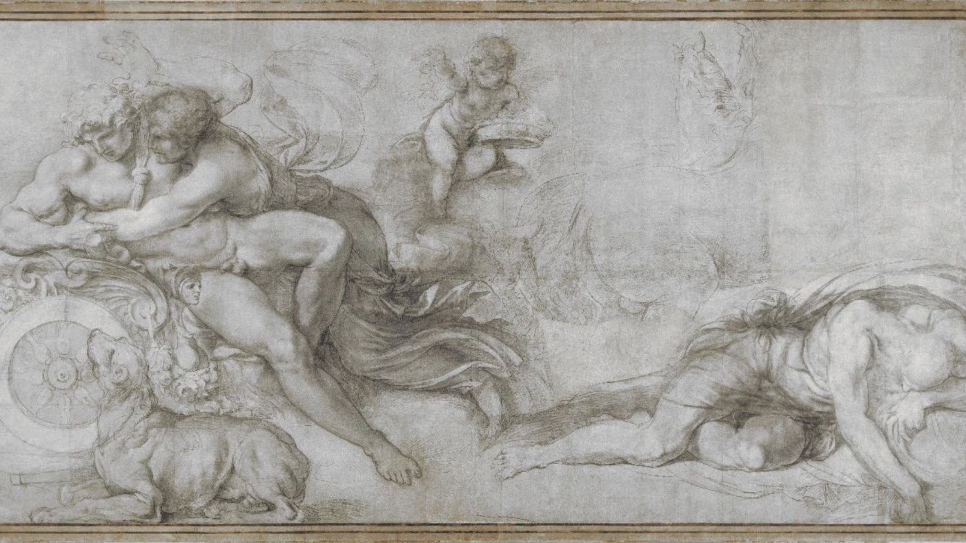 i cartoni dei Carracci alla national gallery di londra