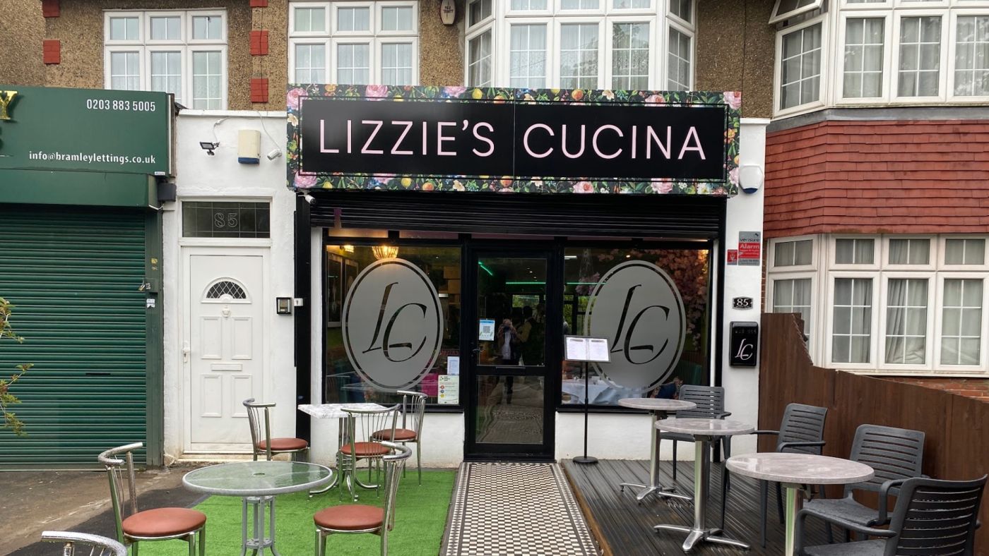 tre anni di lizzie's cucina di londra