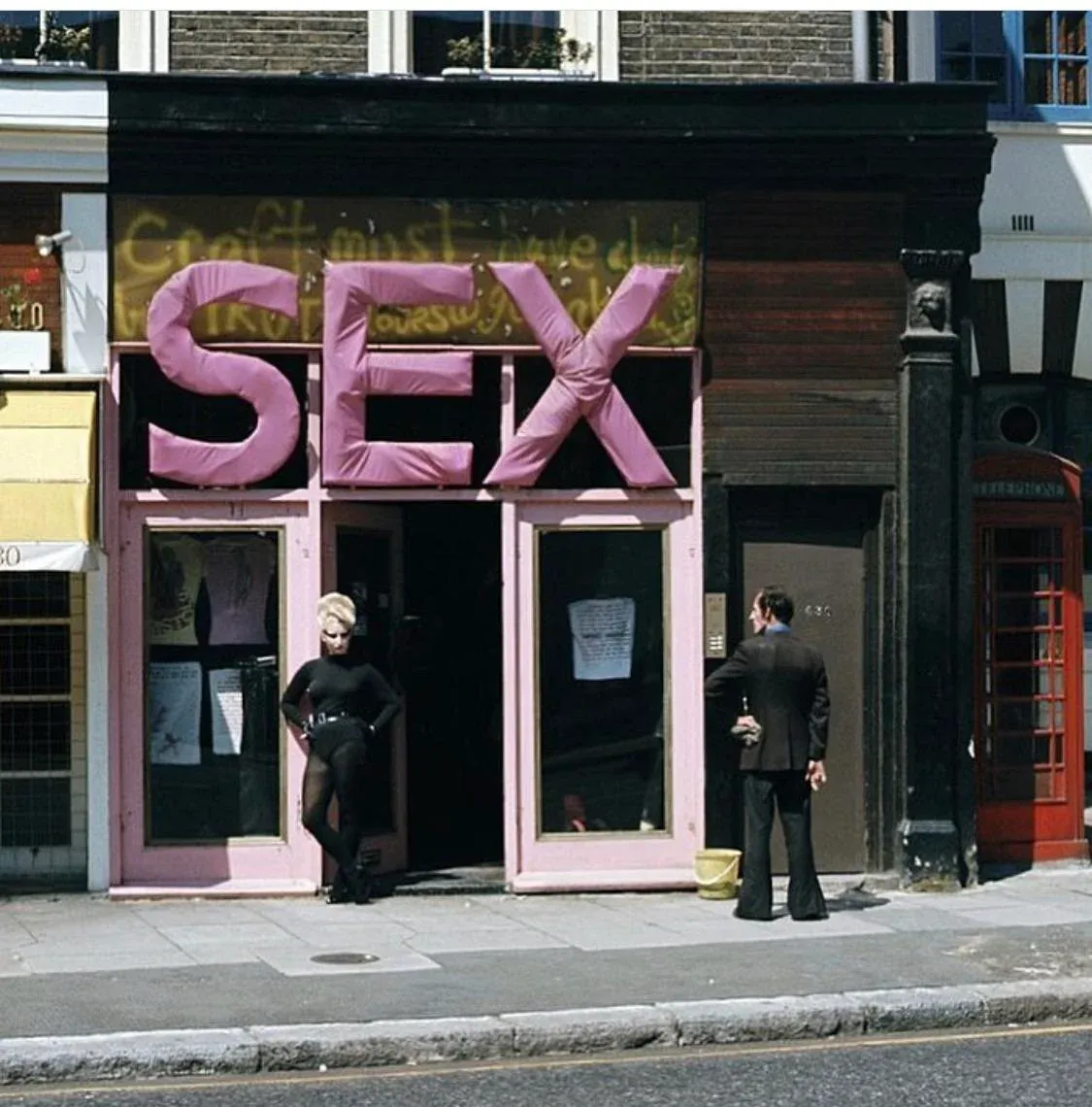 boutique sex di king's road londra