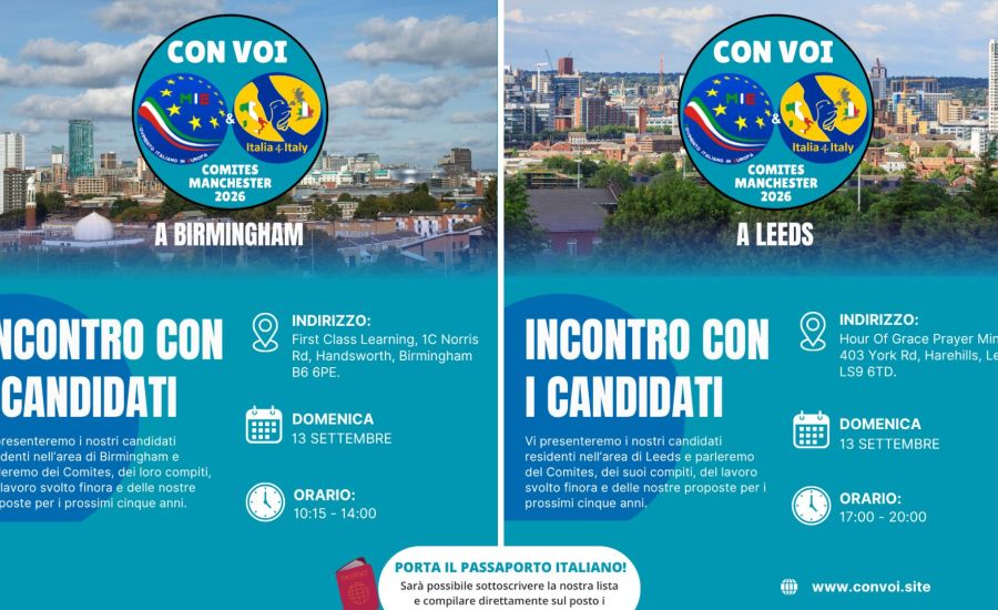 Link all'articolo: "Con Voi" porta la campagna elettorale nei territori