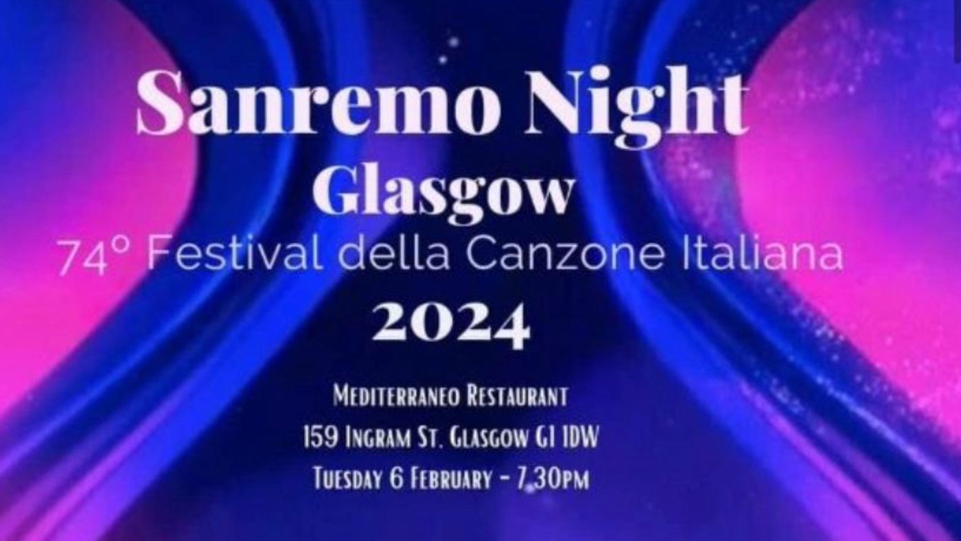 sanremo a Glasgow