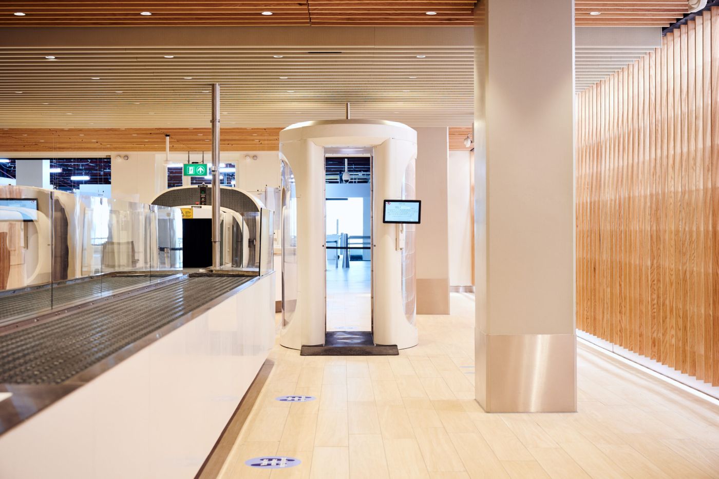 scanner 3d in aeroporto