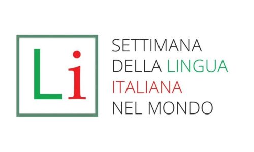 logo della settimana della lingua italiana nel mondo
