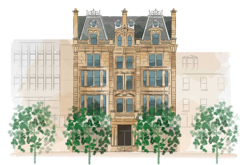 Progetto del 100 Princes Street di Edimburgo