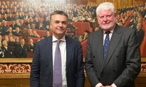 Il Vice Ministro delle Infrastrutture e dei Trasporti Edoardo Rixi ha incontrato il Segretario di Stato ai Trasporti Lord Davies of Gower