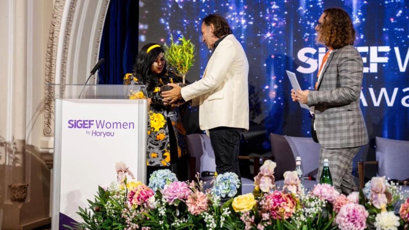 rebeca riofrio premiata al sigef 2024