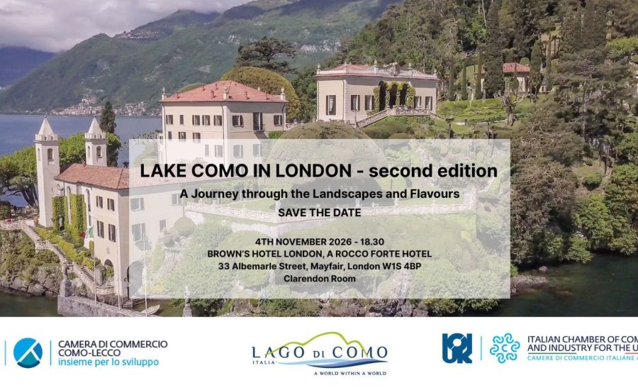 Link all'articolo: Il Lago di Como torna a Londra con la seconda edizione di “Lake Como in London”