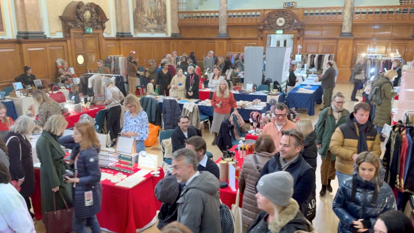 italian Christmas market del circolo