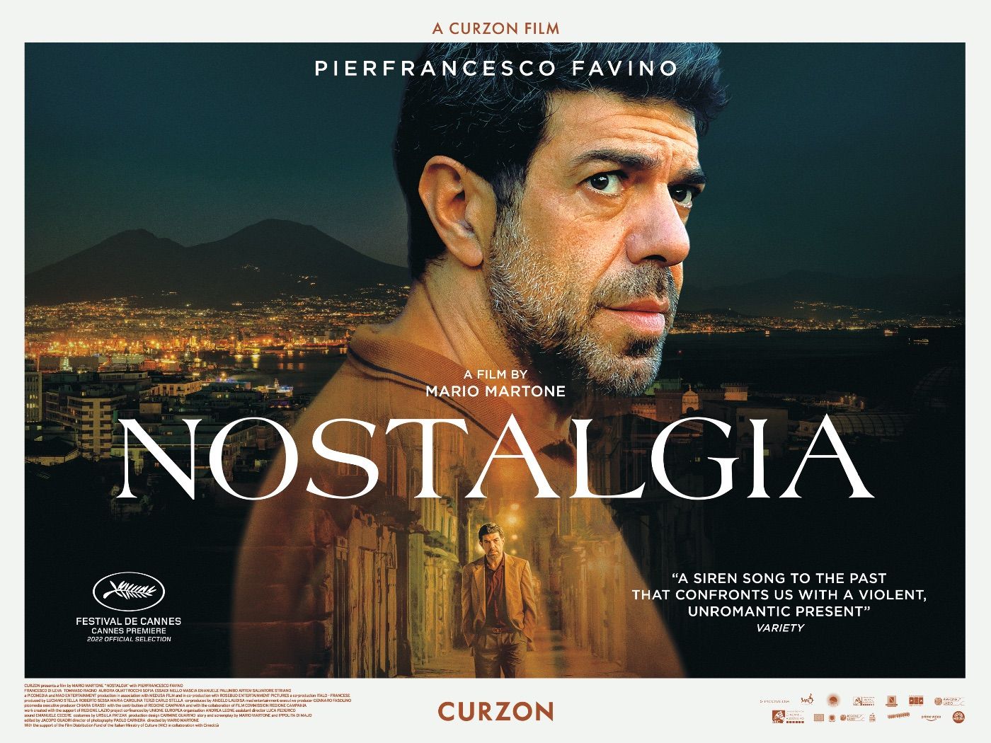 Film "Nostalgia" di Mario Martone con Pierfrancesco Favino