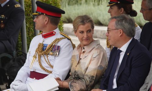 la duchessa di Edimburgo a cassino