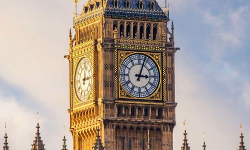 il big ben nella New Year's Eve