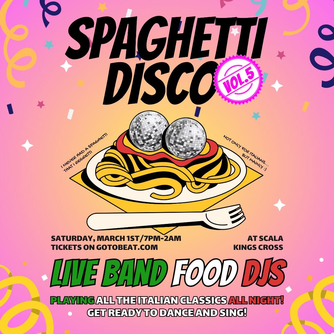 locandina spaghetti disco vol5