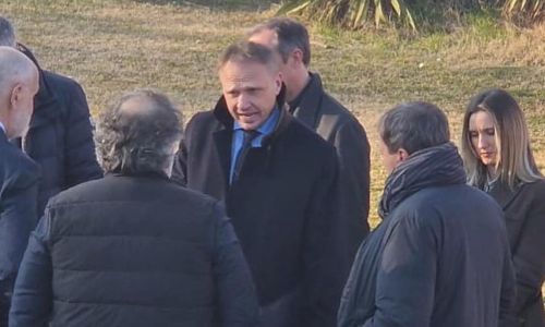 lollobrigida al British press seminar a venezia