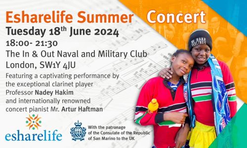 esharelife summer concert a Londra