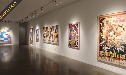 urban poet mostra mimmo rotella a londra