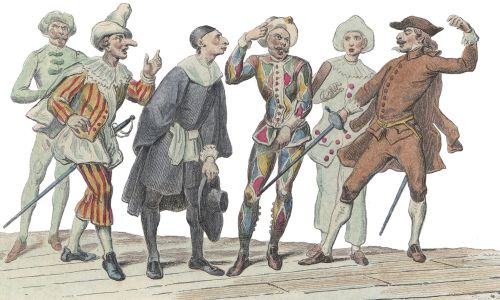 la commedia dell'arte all'Edinburgh Fringe