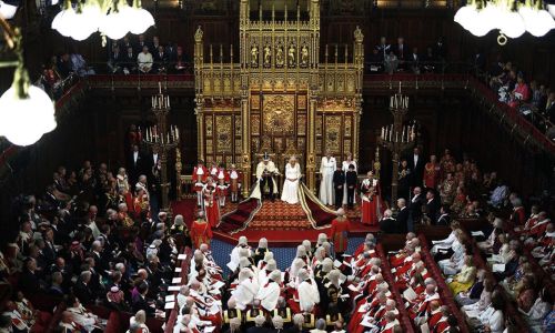king's speech con il programma di governo