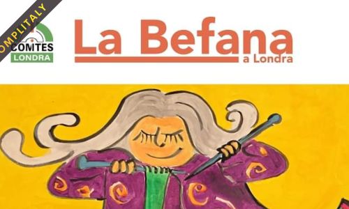 festeggiamenti befana comites londra