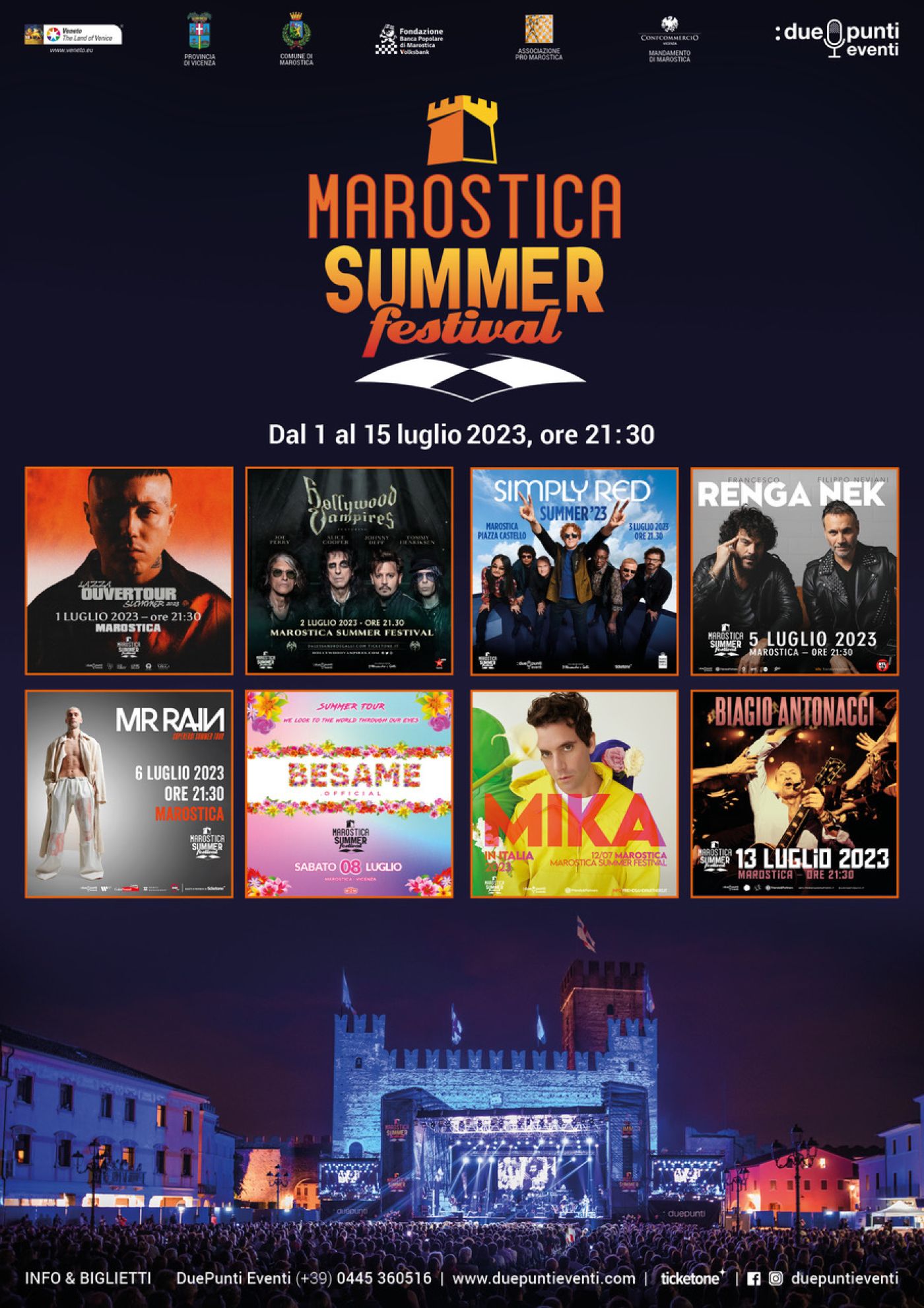 locandina marostica summer festival