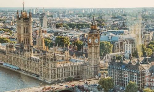 il parlamento di westminter a Londra