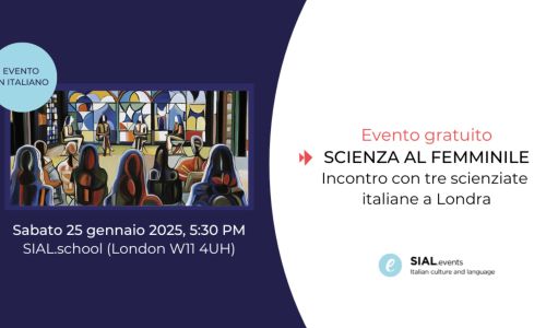 scienza al femminile alla sial school