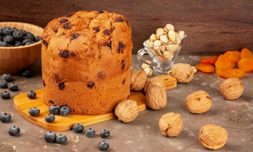 panettone con farina di grillo