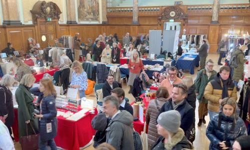 italian Christmas market del circolo
