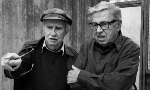 i registi Paolo e vittorio taviani
